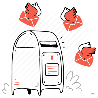 mail, communication, message, mailbox, inbox